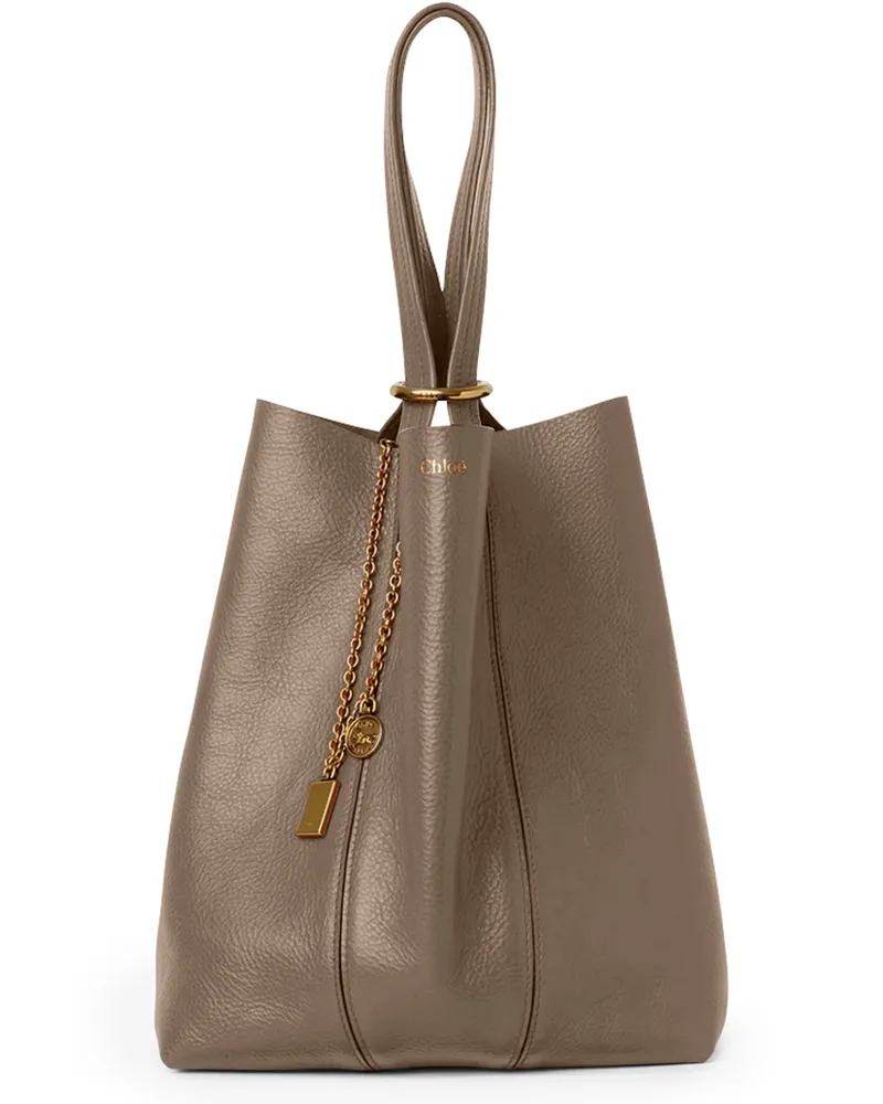 Chloé Cabas-Tasche aus genarbtem Leder  Spin 