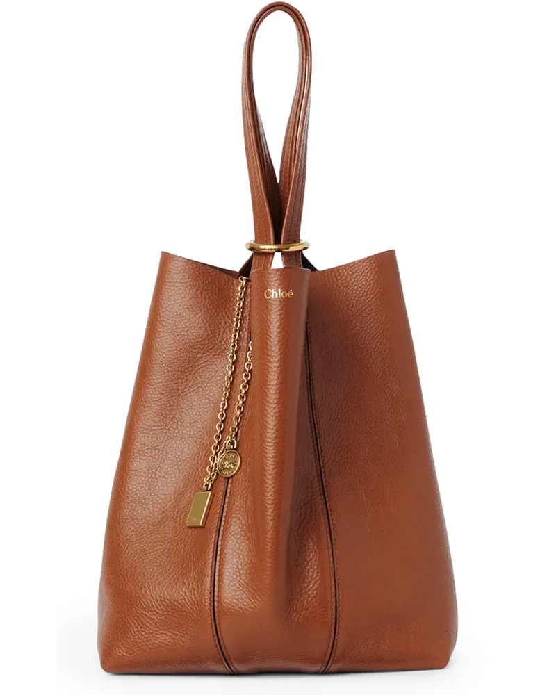 Chloé Cabas-Tasche aus genarbtem Leder  Spin 