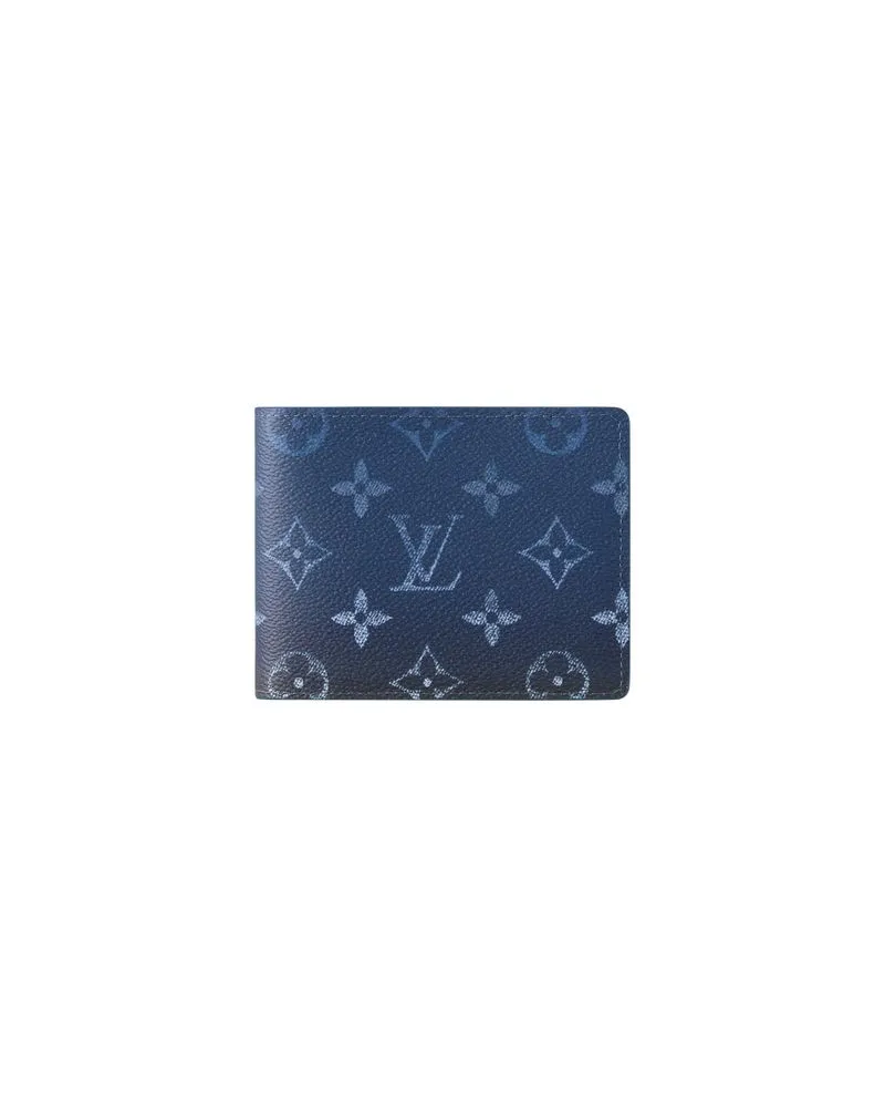 Louis Vuitton Multiple Geldbörse Blue