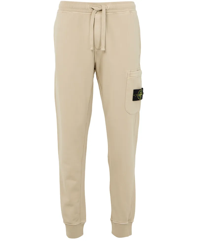 Stone Island Sweatpants mit Logoaufnäher 