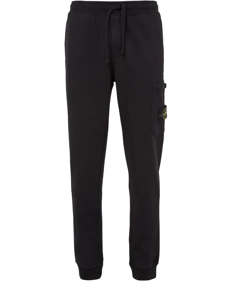 Stone Island Sweatpants mit Logoaufnäher 
