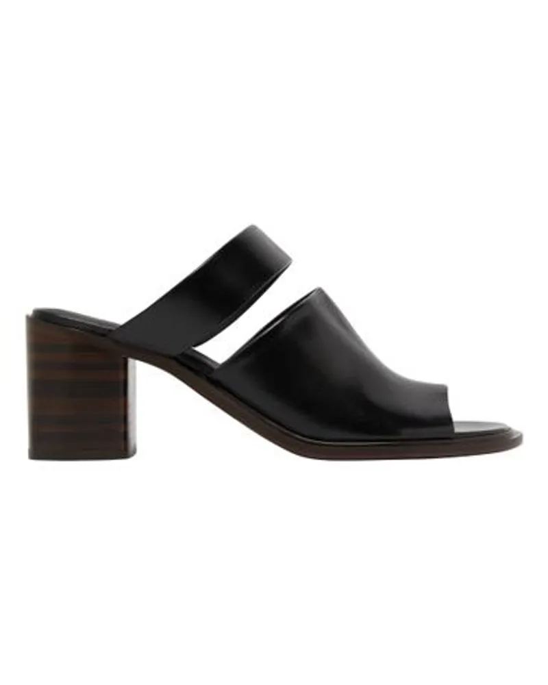 Christophe Lemaire Mules mit Doppelriemen 55 Black