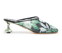 Mules mit floralen Pailletten Toy 45