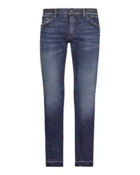 Dolce & Gabbana Slim-Fit-Jeans Multicolor