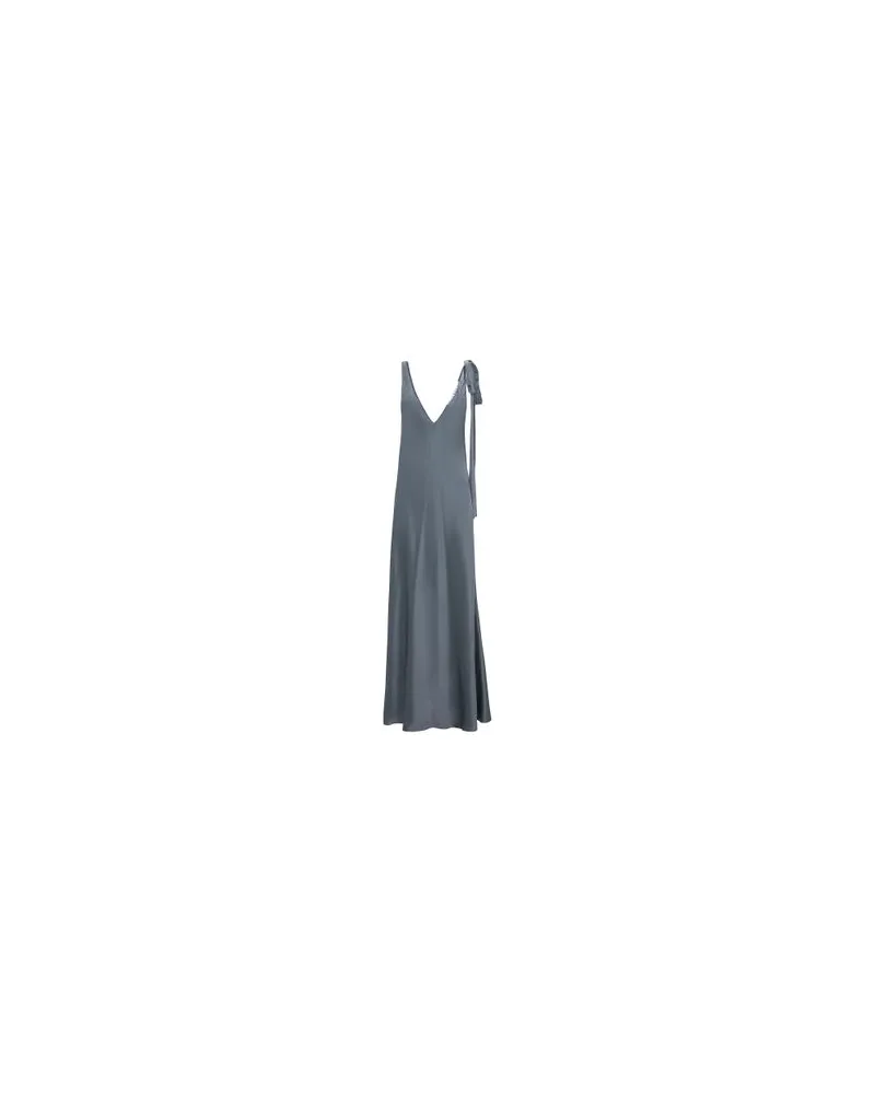 J.W.Anderson Langes Kleid mit Schulterknoten Grey