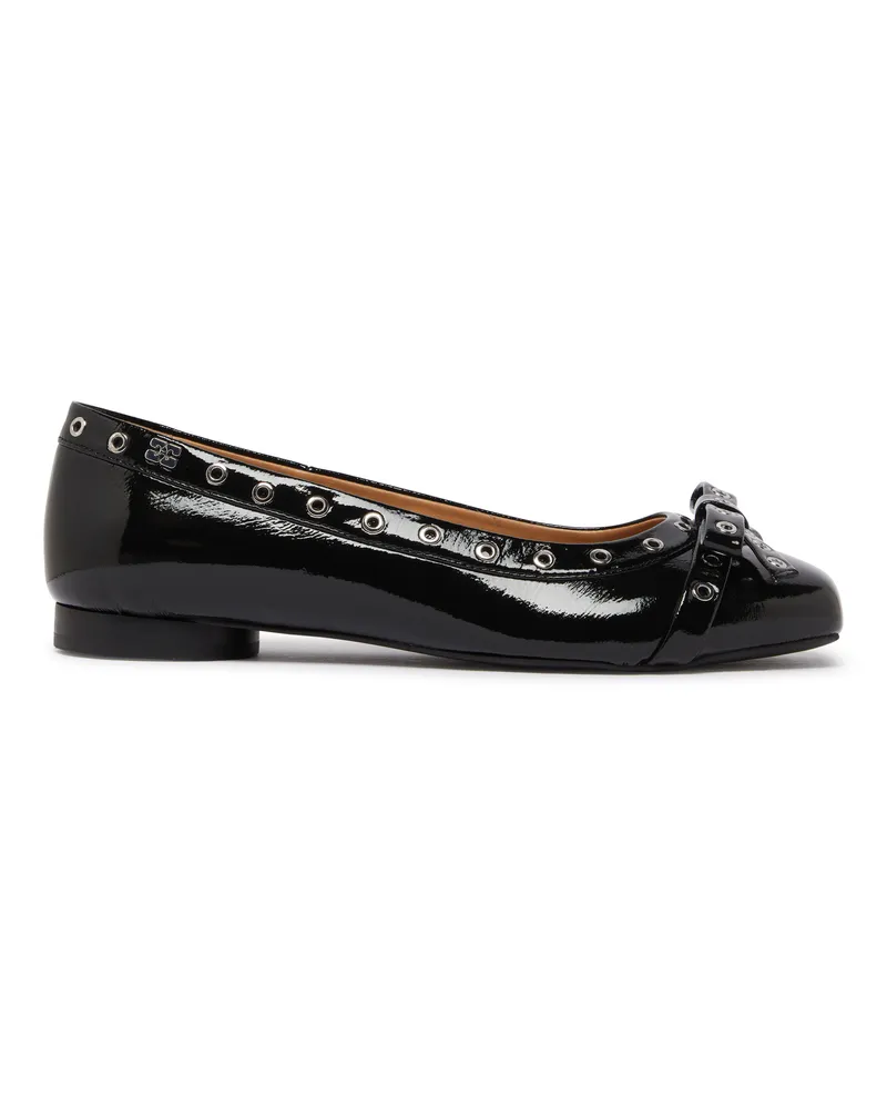 Ganni Ballerina-Pumps in Naplak 