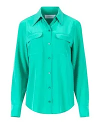 Equipment Slim Signature Shirt Green