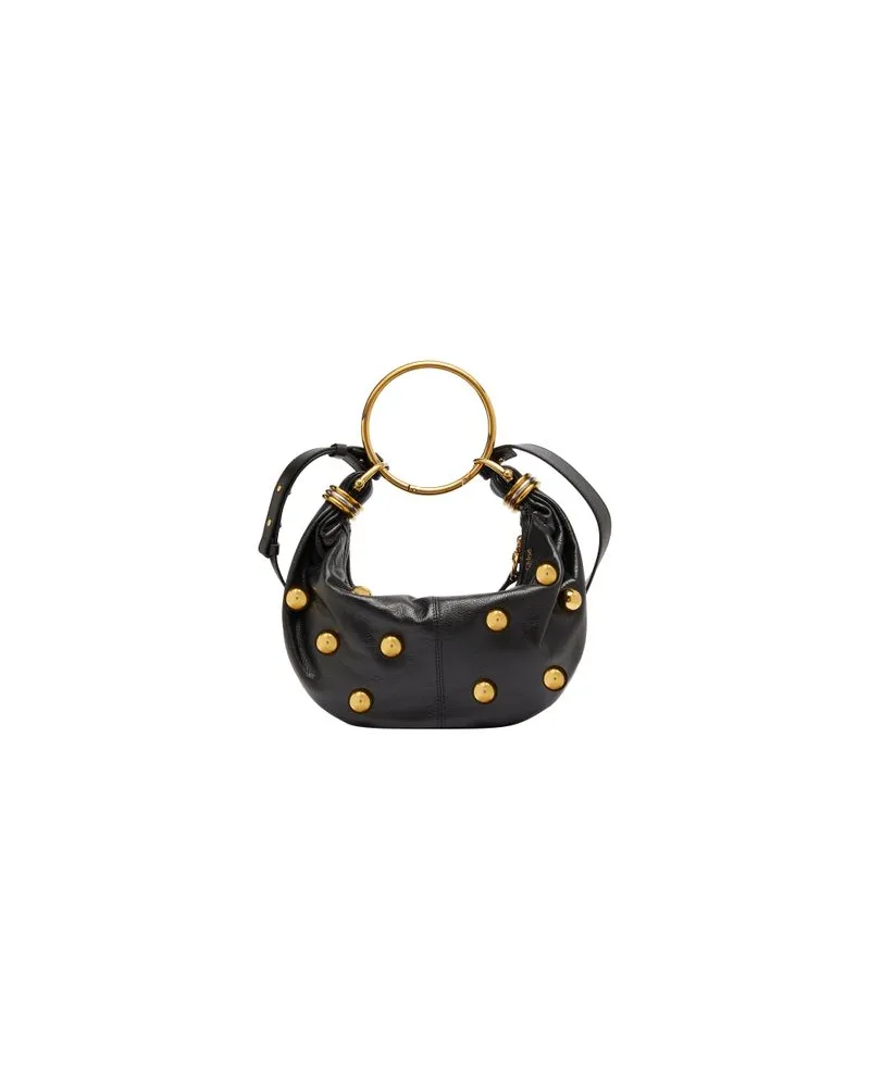 Chloé Bracelet Hobo-Tasche Black