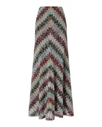 Missoni Langer ausgestellter Rock Multicolor