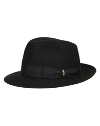 Borsalino Hüte Beaver mit mittlerer Krempe Black