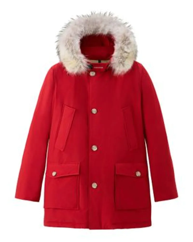 Woolrich Arctic-Parka mit abnehmbarem Pelz Red