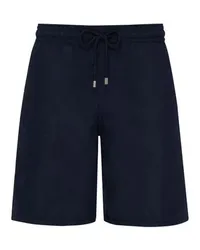 Vilebrequin Lange Badeshorts Solid Blue