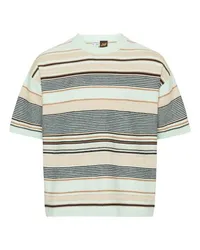 Loewe Gestreiftes T-Shirt Beige