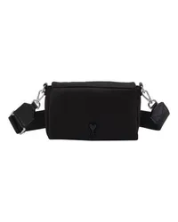 AMI Paris Umhängetasche Lunchbox-Bag Ami de Cœur Black