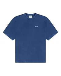 Axel Arigato Kurzarm-T-Shirt Honor Washed Blue