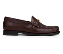 Luco Triomphe-loafer in poliertes stierleder