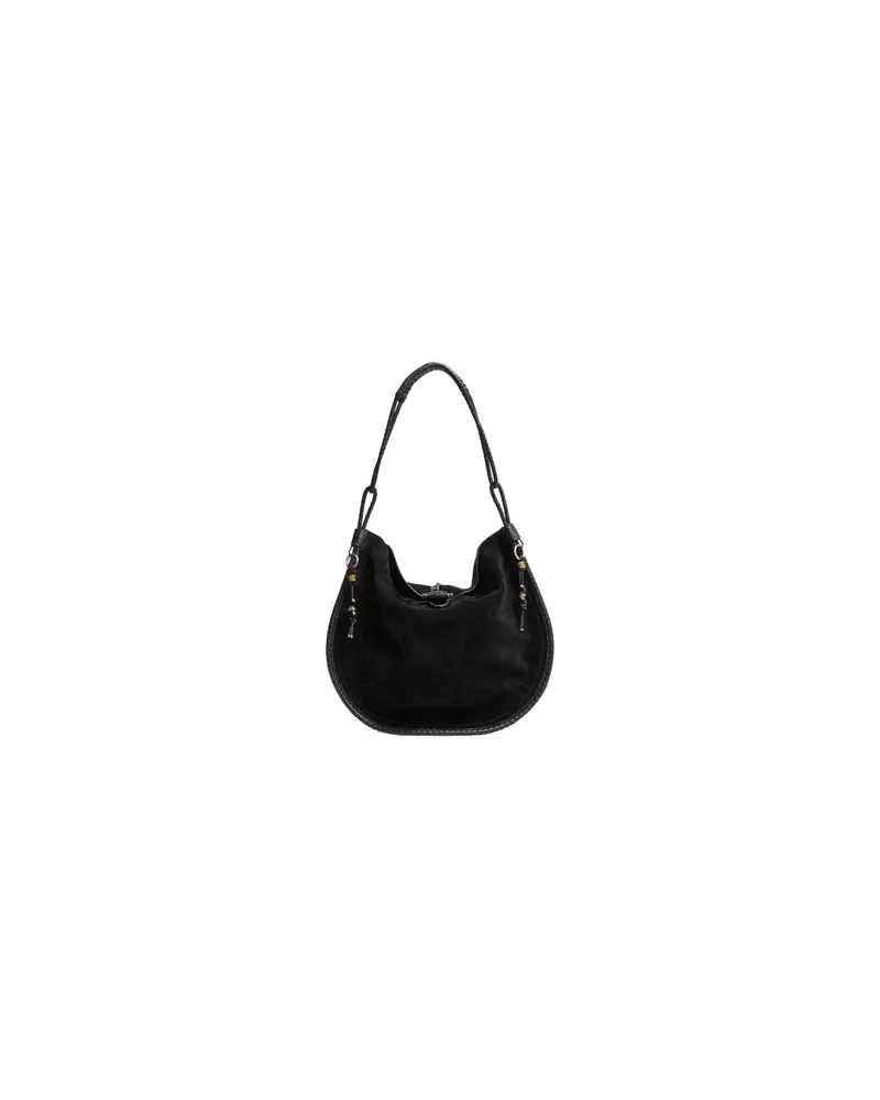 Isabel Marant Hobo Bag Oskan Soft Black