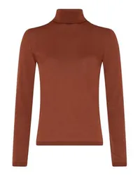 Max Mara Saluto Rollkragenpullover Red