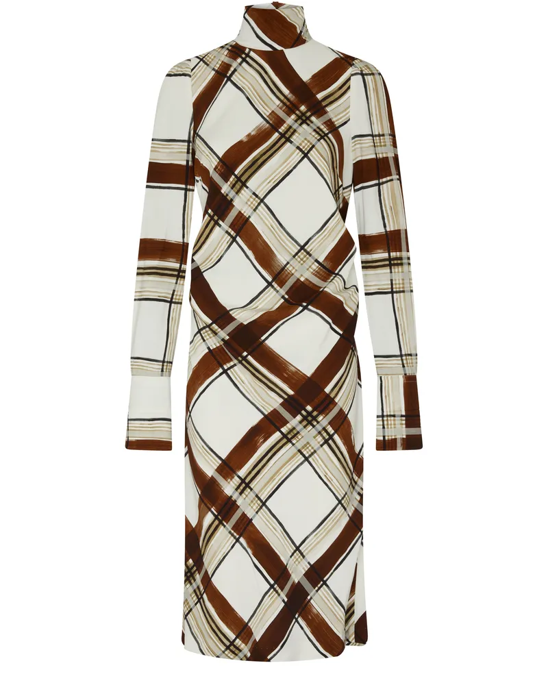 Dries van Noten Bedrucktes Midikleid 