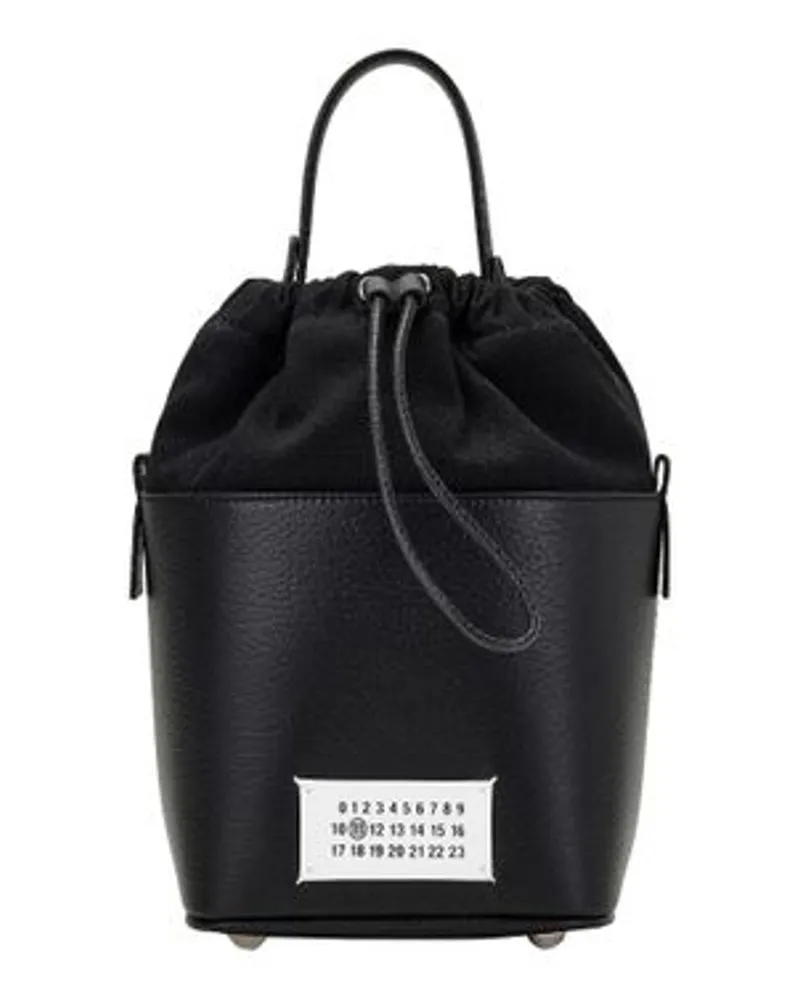 Maison Margiela Eimer 5AC klein Tasche Black