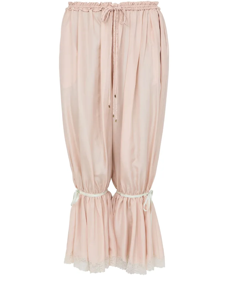 Chloé Hose mit Rüschen 