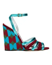 La DoubleJ Wedge-Schuhe Tones Multicolor