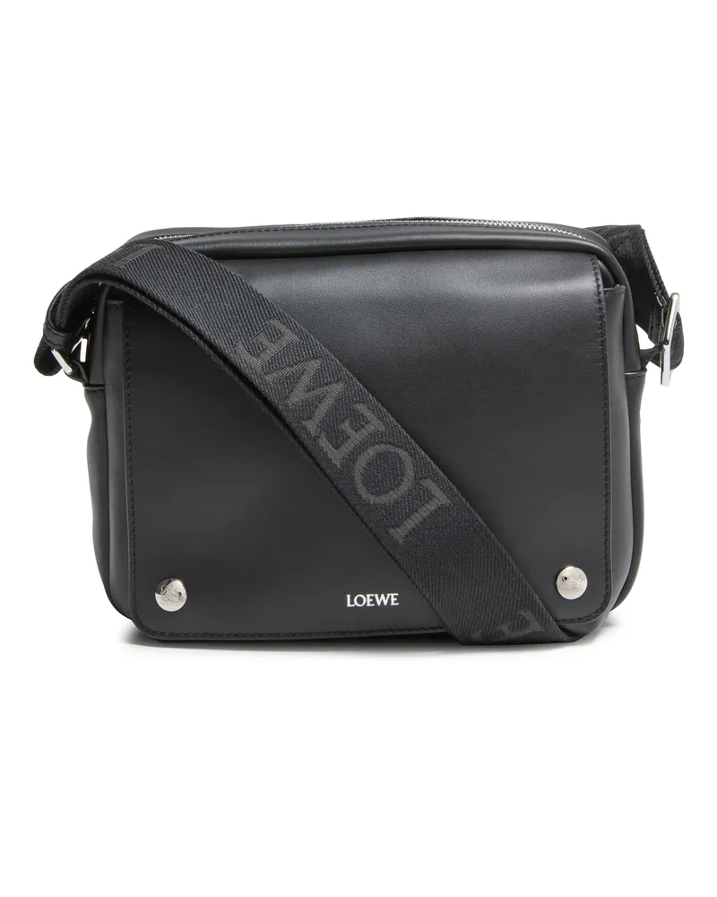 Loewe Messenger Bag XS Pebble aus glattem Kalbsleder 