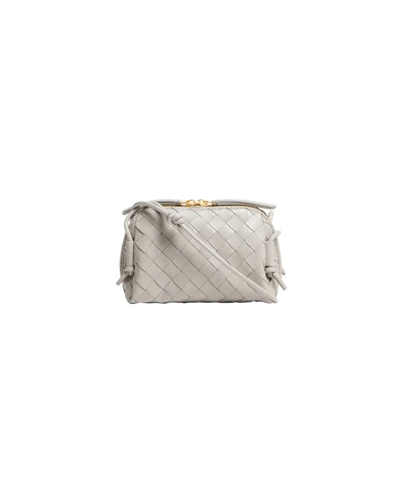 Bottega Veneta Intrecciato Concert Pouch Gold