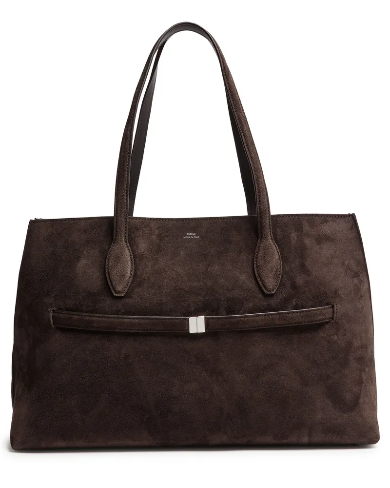 Totême Lounge Tote Bag aus Wildleder 