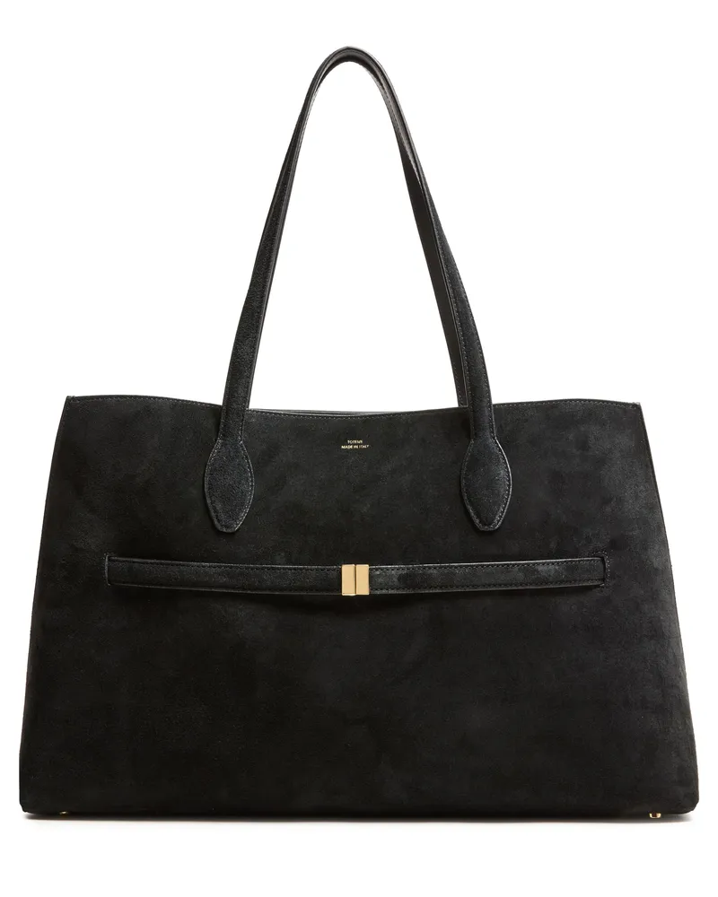 Totême Lounge Tote Bag aus Wildleder 