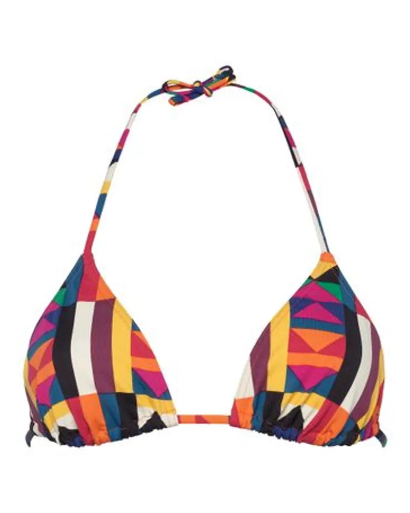 Eres Space kurzes Triangel-Bikinitop Multicolor