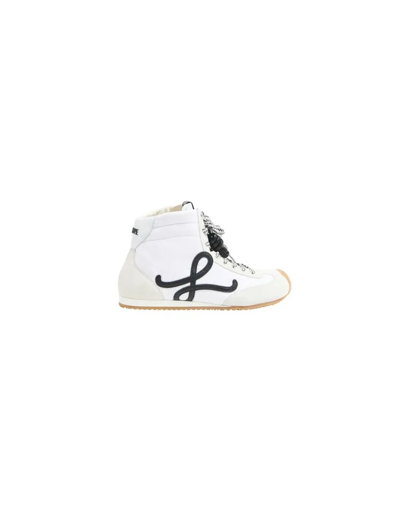 Loewe Cardigan aus Baumwolle und Seide White