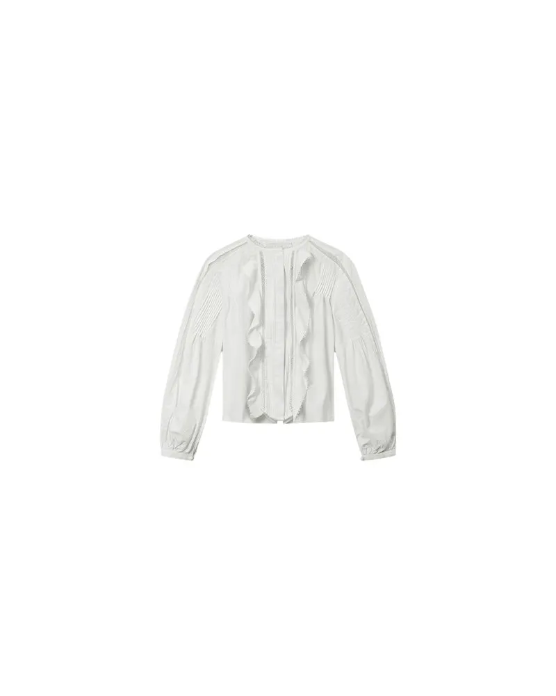 Bottega Veneta Hemdkleid White
