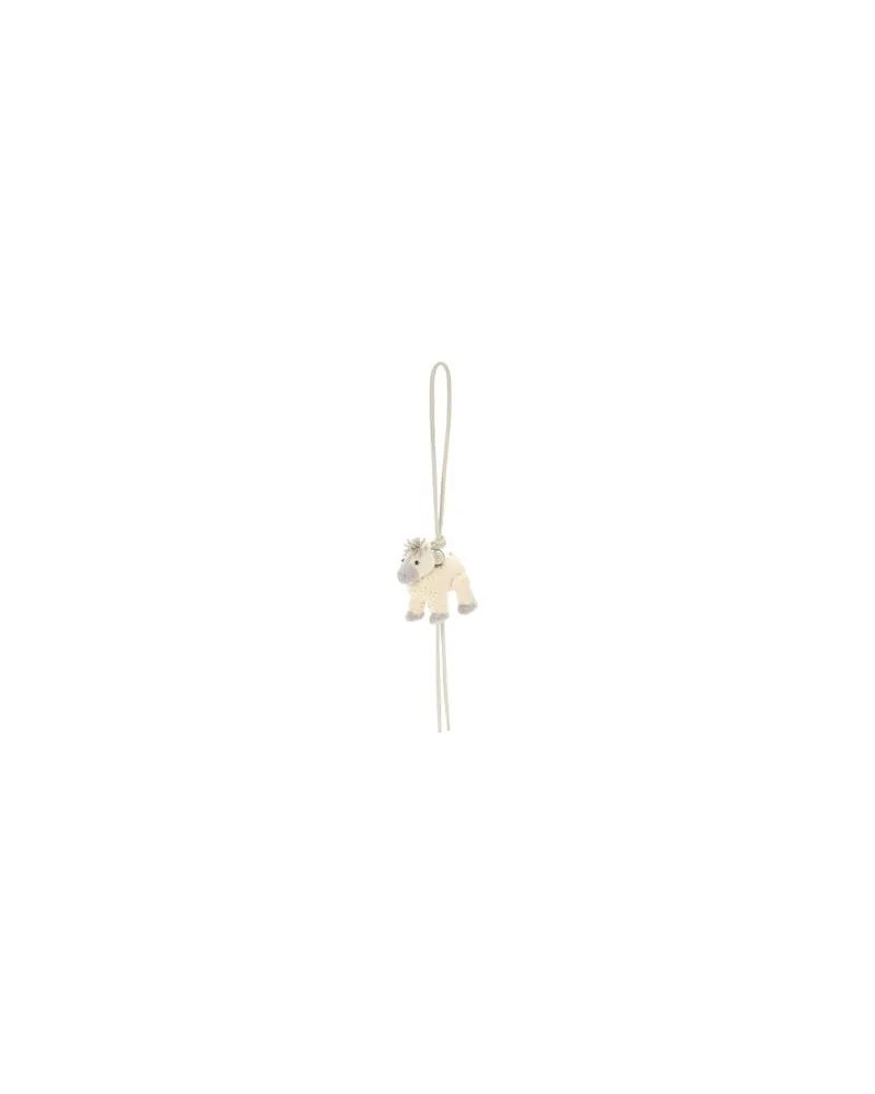 Loewe Cardigan aus Baumwolle und Seide White