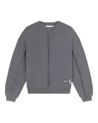 Axel Arigato Sweatshirt in Distressed-Optik Chopped Grey