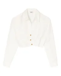 Sandro Kurze Bluse White