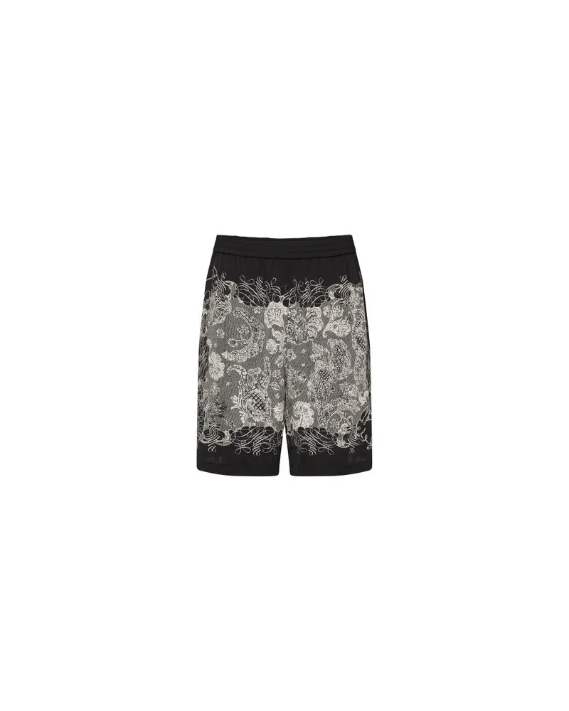 Acne Studios Bedruckte Shorts Black