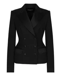 Dolce & Gabbana Zweireihige Smokingjacke Dolce Black