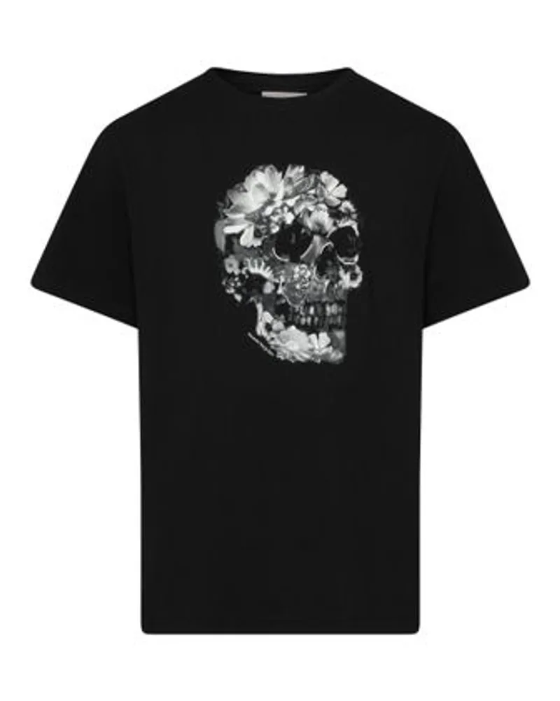 Alexander McQueen T-Shirt Skull Grey