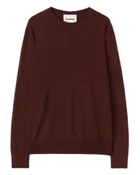 Jil Sander Pullover mit Rundhalsausschnitt Brown