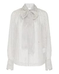 Givenchy Bluse mit Pünktchenmuster Off-white