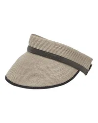 Brunello Cucinelli Sonnenvisier Beige