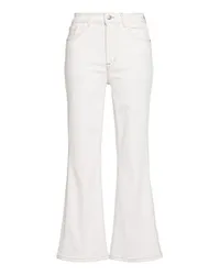 Current/Elliot Verkürzte Bootcut-Jeans The Boulevard White