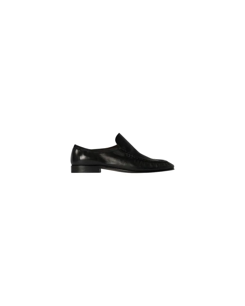 The Row Weiche Mokassins Two Black