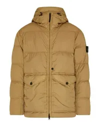 Stone Island Daunenjacke Beige