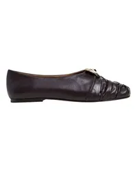 Flattered Ballerinas Barbro Burgundy