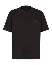 Fendi T-Shirt in Oversize Fit Black