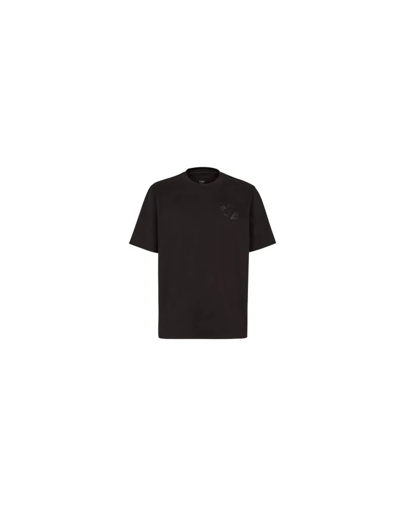 Fendi T-Shirt in Oversize Fit Black