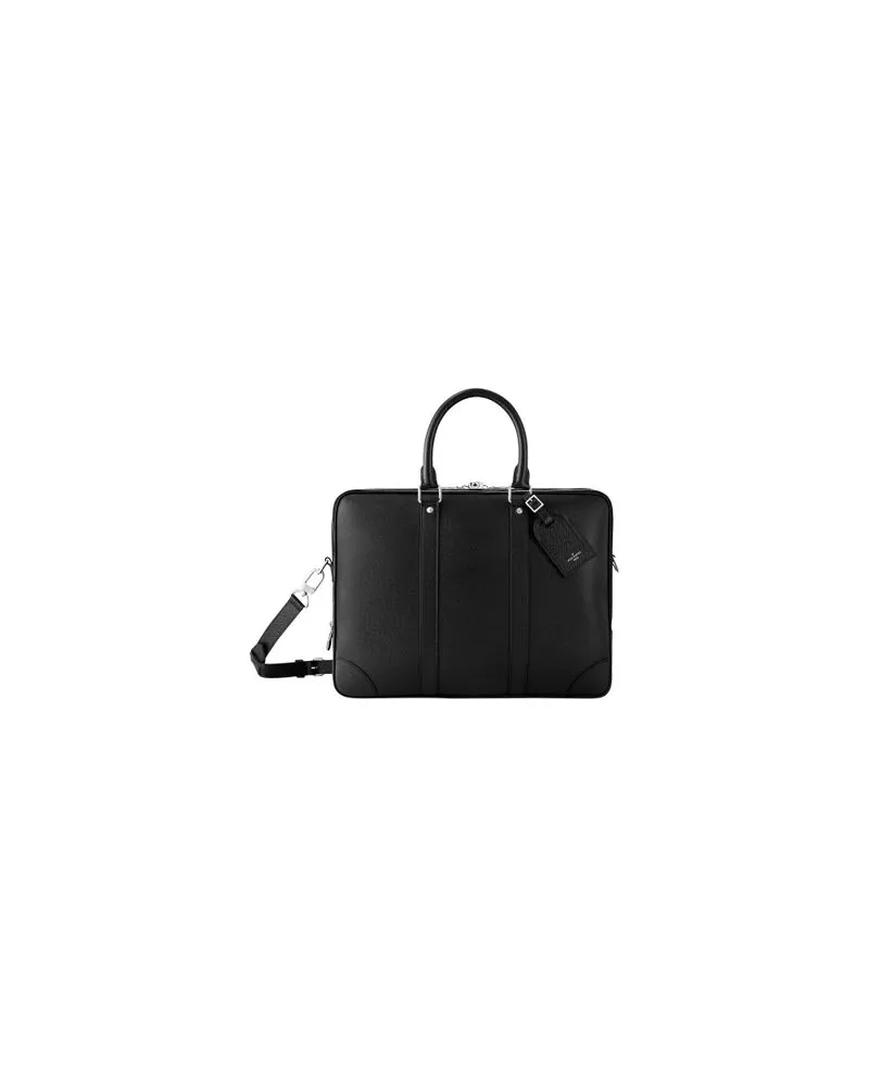 Louis Vuitton Porte Documents Voyage Black