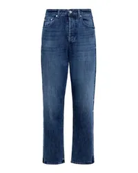 Missoni Five-Pocket-Jeans mit Venezia-Strickeinsatz Blue